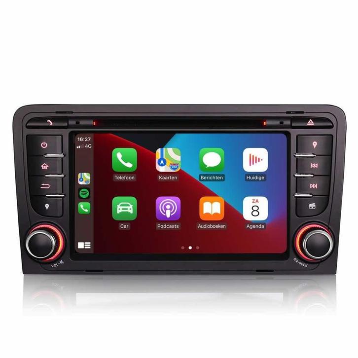 Audi A3/S3/RS3 Autoradio |  Draadloos CarPlay | Android 10, Auto diversen, Autoradio's, Nieuw, Ophalen of Verzenden
