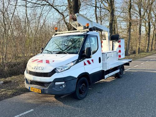 Veiling: Autohoogwerker Iveco 35S13 Diesel 2014 met Hoogwerk, Zakelijke goederen, Machines en Bouw | Liften, Steigers en Ladders