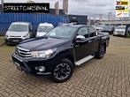 Toyota Hilux 2.4 D-4D-F Xtra Cab Professional /Org NL, Auto's, Toyota, Zwart, Nieuw, Financial lease, Lease