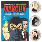 Italië 3 x 5 Euro Diabolik 2023 Zilver, Postzegels en Munten, Munten | Europa | Euromunten, Verzenden