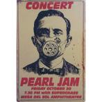 Wandbord Concert Bord - Pearl Jam Concert Amphitheatre 2000