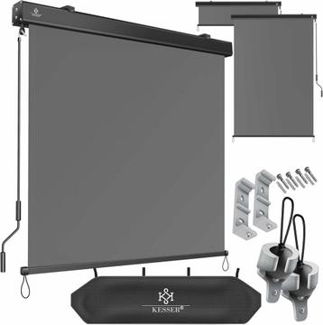 KESSER® Verticale luifel - 160x250cm - Zonwering - Antraciet beschikbaar voor biedingen