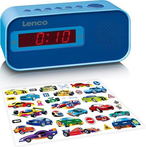 Lenco CR-205BU - Wekkerradio met Slaaptimer - Alarmfunctie -, Audio, Tv en Foto, Mp3-spelers | Overige merken, Verzenden