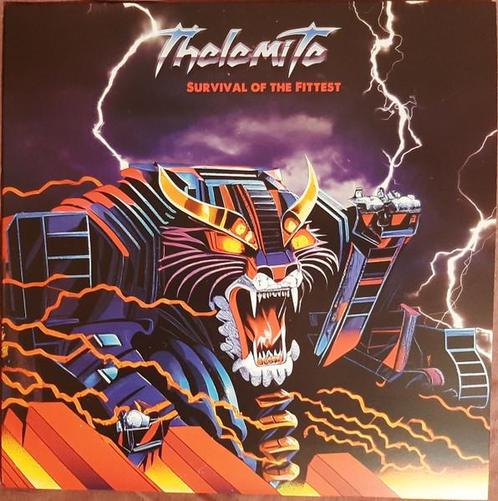 LP gebruikt - Thelemite - Survival Of The Fittest, Cd's en Dvd's, Vinyl | Hardrock en Metal, Zo goed als nieuw, Verzenden