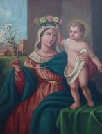 Scuola italiana (XIX) - Madonna con Bambino, Antiek en Kunst