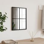 vidaXL Wandspiegel rechthoekig 30x40 cm ijzer zwart, Huis en Inrichting, Woonaccessoires | Spiegels, Verzenden, Nieuw