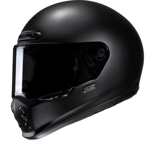 HJC V10 Mat Zwart Integraalhelm, Motoren, Kleding | Motorhelmen, Integraalhelm, Heren, XXL, Nieuw met kaartje, HJC, Verzenden