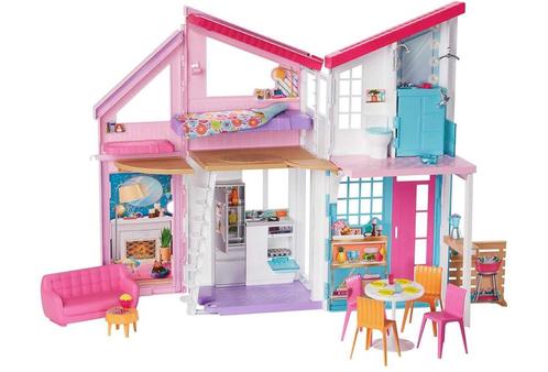 Mattel Barbie Malibu Huis Speelset FXG57, Kinderen en Baby's, Speelgoed | Overig