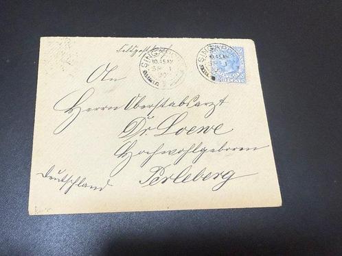 Singapore & Duitsland 1900/1894 - Een zeldzaam 1900, Postzegels en Munten, Postzegels | Azië