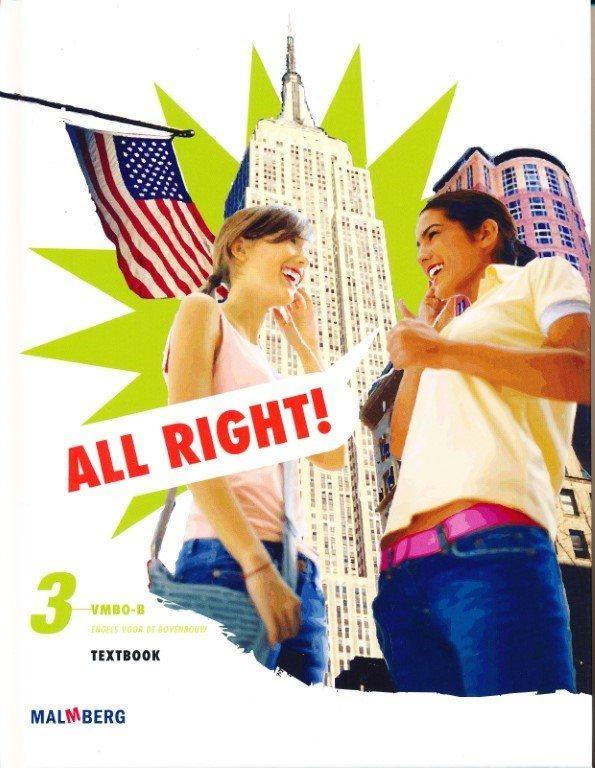 All Right versie 1 Textbook 3 VMBO-B, Boeken, Schoolboeken, Nieuw, Verzenden