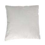 Zitkussen | Gardalux | 56 x 56 cm (Rits, Katoen, Wit), Verzenden, Nieuw