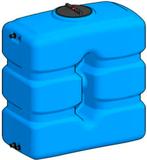Ldpe Elbi tank vat type cp-500 liter, l = 840 mm,, Verzenden, Nieuw