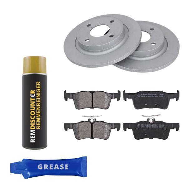 Voordeelset Remschijven + Remblokken FORD FIESTA 1.0 EcoBoos, Auto-onderdelen, Klein materiaal, Nieuw, Verzenden