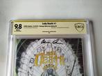 Lady Death #1 - CBCS 9.8 Signed by Brian Pulido Homepage, Nieuw