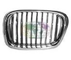 BMW 5 SERIE E39, 2000-2003 - GRILLE, compleet, chrome, M5..., Verzenden, Nieuw, BMW