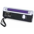 Retourdeal - BeamZ draagbare 15cm Blacklight UV lamp met zak, Verzenden, Zo goed als nieuw