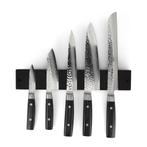 Yaxell Zen Messenset – 6-delig – Magnetische Messenstrip, Ophalen of Verzenden, Nieuw, Overige materialen, Bestekset