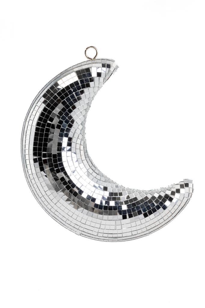 Maan 21 cm Spiegeltjes Zilver Maantje Slapen Raamhanger Trou, Hobby en Vrije tijd, Feestartikelen, Carnaval, Feestartikel, Nieuw