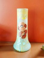 François-Théodore Legras - Vaas - Klaprozen in bloei te, Antiek en Kunst