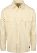 Scotch and Soda Melange Overshirt Beige maat XL Heren, Kleding | Heren, Verzenden, Nieuw, Beige, Scotch and Soda