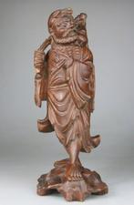 Beeldhouwwerk - Statuette - Luohan - Beeldhouwwerk -
