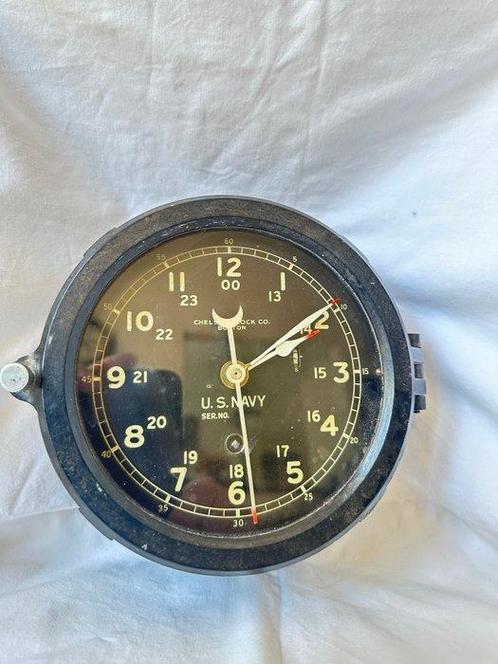 Scheepsklok - Chelsea Clock co Boston - Bakeliet - 1940-1950, Antiek en Kunst, Antiek | Klokken