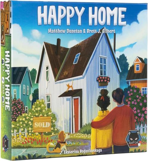 Happy Home - Boardgame | Alley Cat Games -, Hobby en Vrije tijd, Gezelschapsspellen | Bordspellen, Nieuw, Verzenden