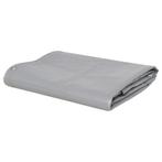 vidaXL Dekzeil 650 g/m² 3x4 m grijs, Verzenden, Nieuw