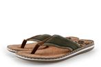 Rieker Slippers in maat 43 Groen | 10% extra korting, Slippers, Overige kleuren, Verzenden, Rieker