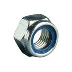 M8 Borgmoer - DIN 985 - RVS A2 - Metrisch, Nieuw, Ophalen of Verzenden, Minder dan 50 mm, Rvs