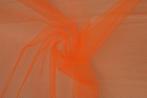Tule stof - Oranje - 150cm breed - Per meter, 120 cm of meer, Oranje, Ophalen of Verzenden, Polyester