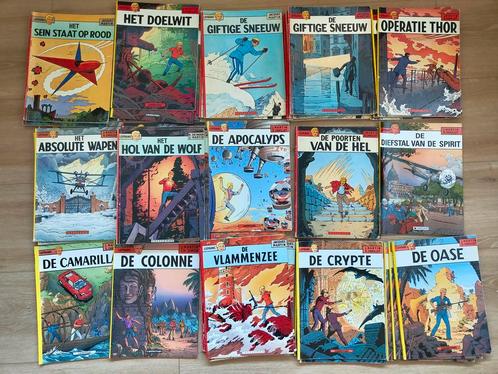 Lefranc stripboeken - Jacques Martin strips (Alex, Tristan), Boeken, Stripboeken, Gelezen, Complete serie of reeks, Verzenden
