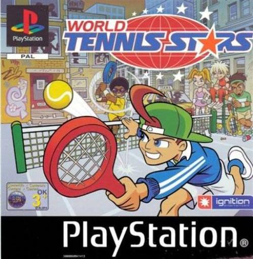 World Tennis Stars (PlayStation 1), Spelcomputers en Games, Games | Sony PlayStation 1, Gebruikt, Verzenden