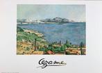 Paul Cézanne (1839-1906) - Das Meer bei Marseille - Artprint, Antiek en Kunst