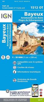 Topografische Wandelkaart van Frankrijk 1512OT - Bayeux /, Nieuw, Verzenden