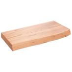 Eiken Tafelblad 60x30cm - - 40% korting - Tweedekansje!, Minder dan 50 cm, 50 tot 100 cm, Eikenhout, Nieuw