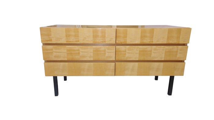 Hoog dressoir - Eik - Enfilade van gelakt eikenhout, Antiek en Kunst, Kunst | Designobjecten