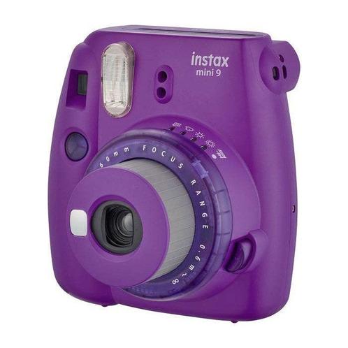 Fujifilm Instax Mini 9 Instant Camera - Clear Purple / Paars, Audio, Tv en Foto, Fotocamera's Analoog, Zo goed als nieuw, Verzenden