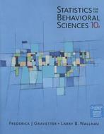 Statistics for the Behavioral Sciences 9781305504912, Zo goed als nieuw