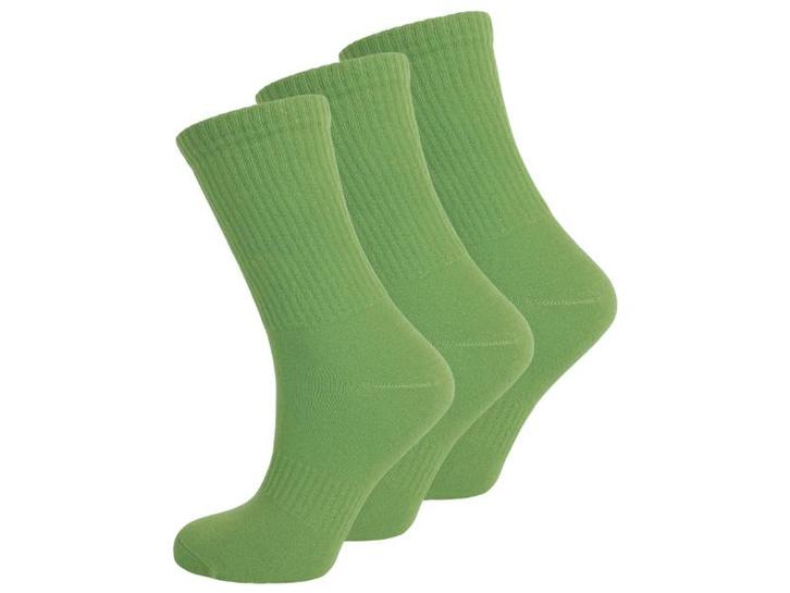 3 paar Naadloze damessokken - Groen, Kleding | Dames, Sokken en Kousen, Verzenden