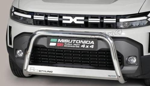 DACIA DUSTER 2025 PUSHBAR MET CE/EU CERTIFICAAT INOX, Auto diversen, Auto-accessoires, Nieuw, Ophalen of Verzenden