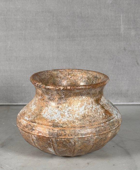 Vaas - Jade (getest noch) - China - Qing Dynastie, Antiek en Kunst, Antiek | Overige Antiek