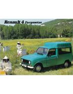 1984 RENAULT 4 BESTELWAGEN BROCHURE SPAANS, Boeken, Auto's | Folders en Tijdschriften, Nieuw, Renault, Author