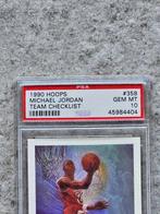 1990/91 NBA Hoops NBA Michael Jordan #358 PSA 10 Graded card, Verzamelen, Stickers, Nieuw