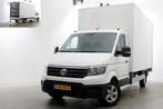 Volkswagen Crafter 35 2.0 TDI Bakwagen met laadklep en zijde, Gebruikt, Euro 6, Volkswagen, Wit