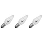 Reserve Kerstlampjes E10 - 3 stuks - Wolfraam - 12V/3W -, Diversen, Kerst, Verzenden, Nieuw