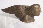 Figuur - Een bronzen boegbeeld - Engel - 18 cm - 1,2 kg -