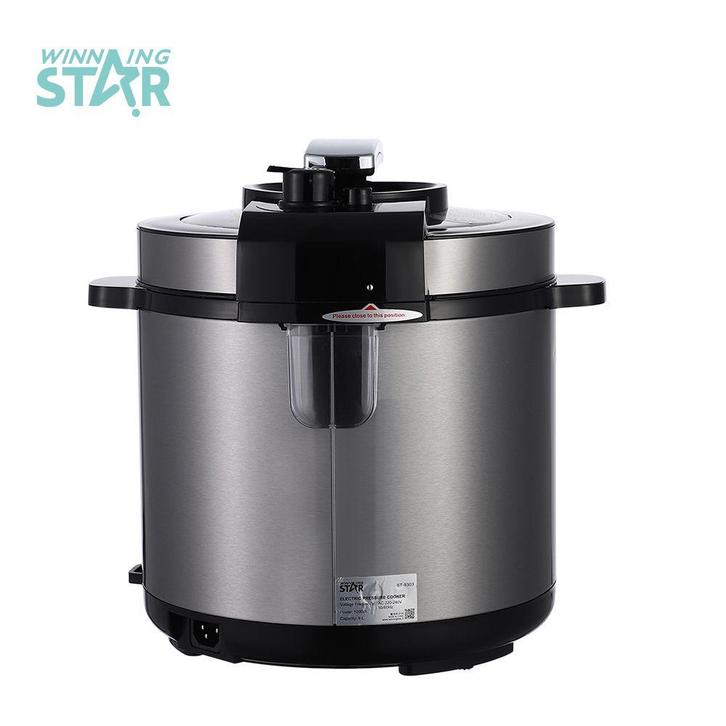 Winning Star Elektrische   Multicooker 6 Liter Zilver, Huis en Inrichting, Keuken | Keukenbenodigdheden, Nieuw, Ophalen of Verzenden