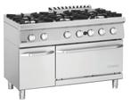 Bartscher Gasfornuis 70060 GB21 | 6-pits | Gasoven | 1200x70, Ophalen of Verzenden, Nieuw in verpakking