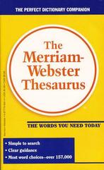 The Merriam-Webster Thesaurus, Verzenden, Nieuw